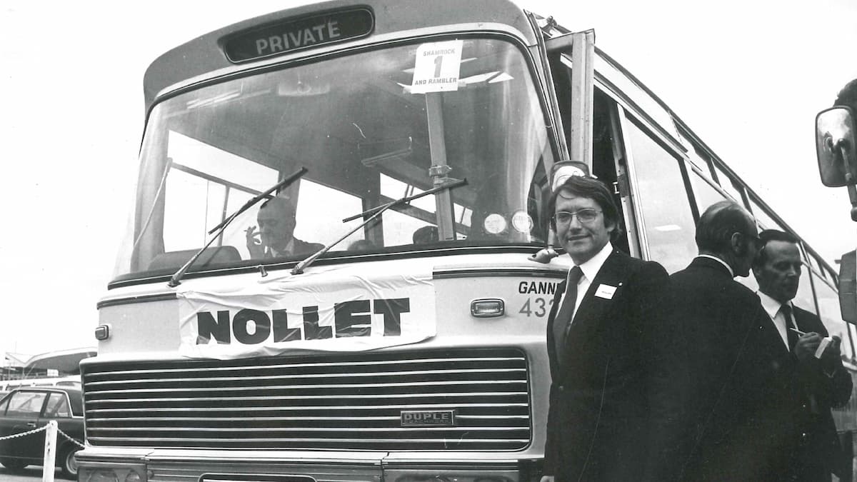 Sortie de l'�quipe Nollet en bus