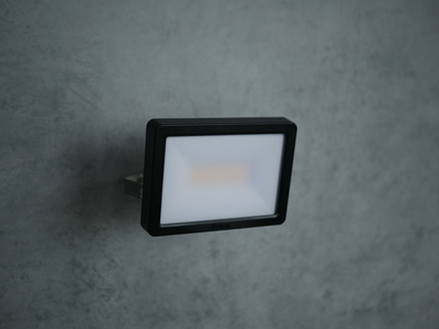 Projecteur LED TheLeda B DUAL 30W noir 3000K ou 4000K IP65 modulable