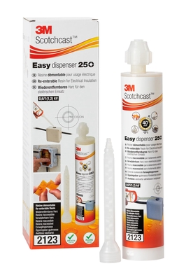 3M Scotchcast Easy 250 Cartouche de resine demontable bi composant
