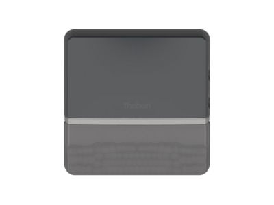 D�tecteur mouvement mural design Tecta 180� anthracite 14 m�tres IP55 Bluetooth