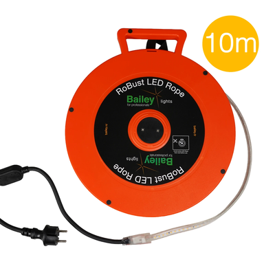 RoBust LED Rope Roll2Go 10m 9W/m 830lm/m 6500K IP65 sur d�rouleur