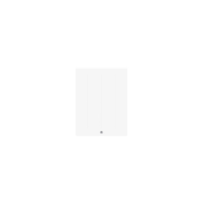 Radiateur chaleur douce connect� Kenya 4 horizontal 0750W Blanc