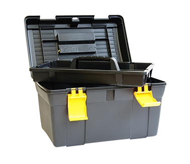 Bo�te � outils plastique 395 x 255 x 237mm
