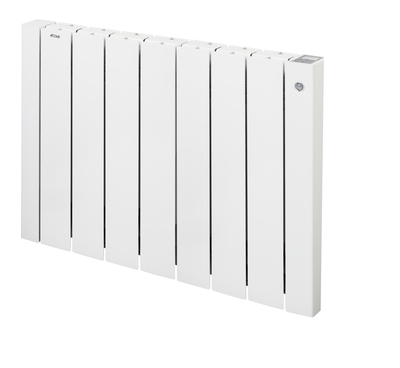 Volga Plus EL, R�gul.digitale+�il NF, Blanc RAL 9010, 1250W, H575 mm / L828 mm