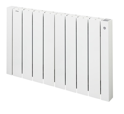 Volga Plus EL, R�gul.digitale+�il NF, Blanc RAL 9010, 1500W, H575 mm / L928 mm