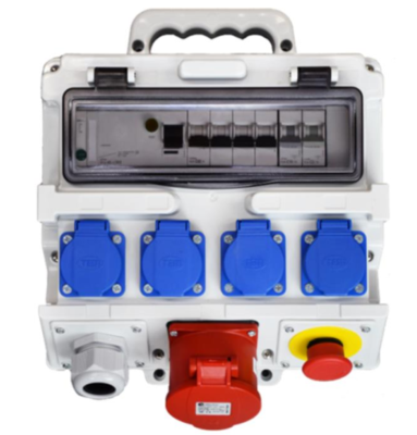 Coffret SUPER ECO 4 PC MONO 10/16A + 1 PC TETRA 16A + AU + voyant