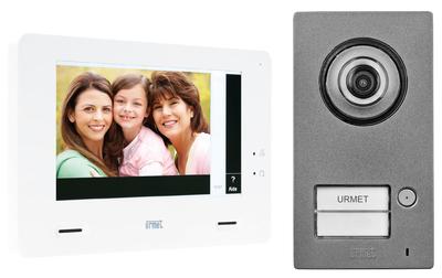 Kit Portier Video Mini Note+, Platine 1Bp Et Moniteur 7 Pouces
