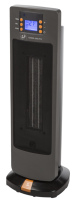 Radiateur soufflant, tour avec �l�ment chauffant en c�ramique, puissance 2000 W