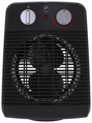 Radiateur soufflant vertical 1000/2000 W, thermostat auto, IP21, classe II