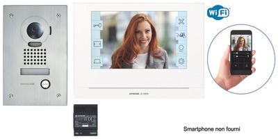 Kit vid�o platine encastr�e avec moniteur �cran 7 avec module wifi int�gr�