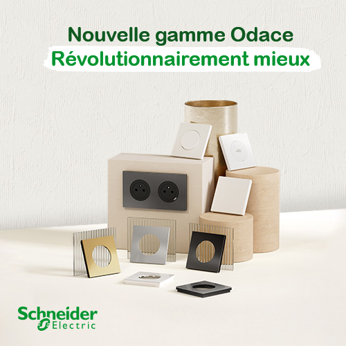 Schneider Electric rinvente sa gamme Odace