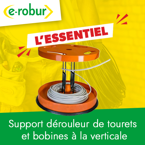 D�rouleur de c�bles vertical Agi Robur : performance et polyvalence � votre service
