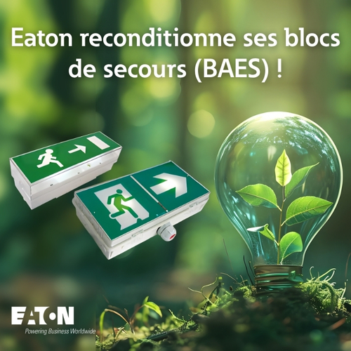 Eaton reconditionne ses blocs de secours.