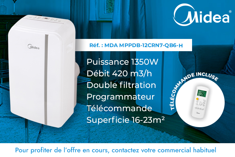 Bandeau Climatisation Midea