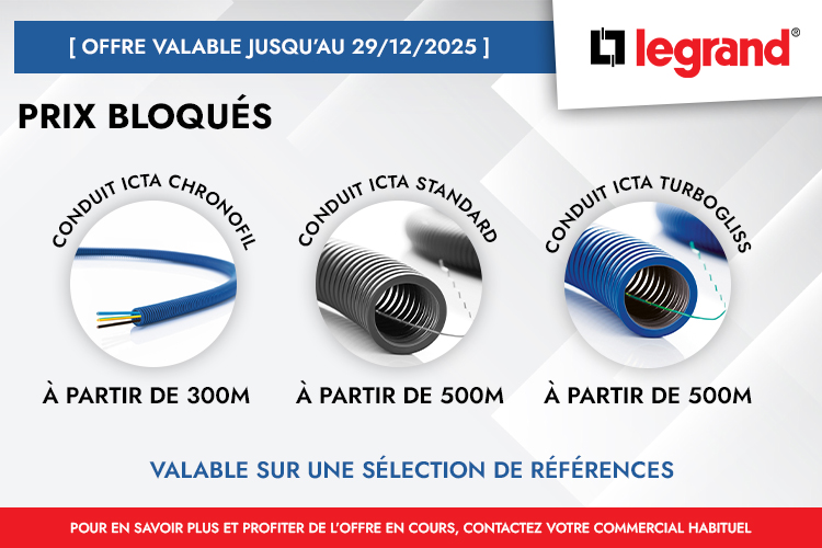 Bandeau Legrand ICTA