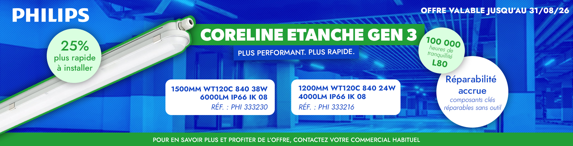 Bandeau �tanche Coreline Philips d�connect�