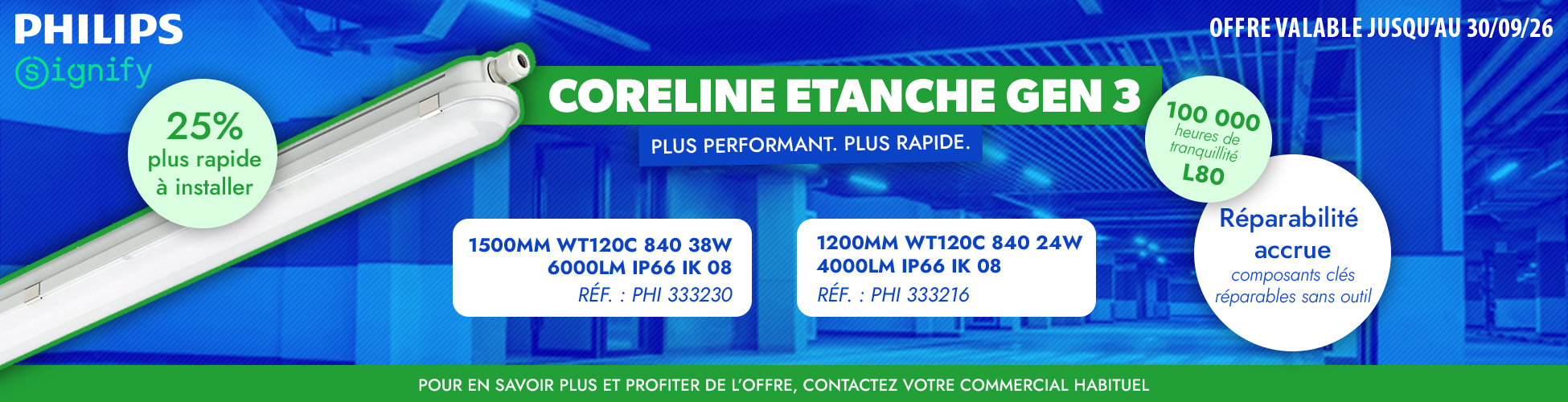 Bandeau �tanche Coreline Philips d�connect�