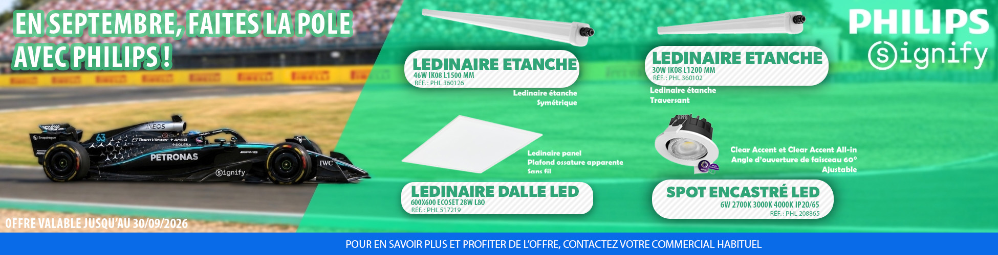 Bandeau Panel Ledinaire d�connect�