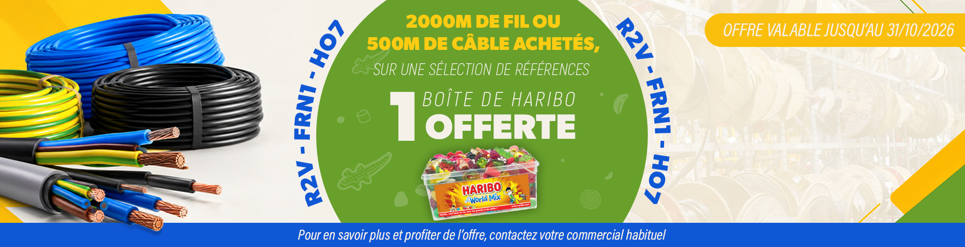 Bandeau offre c�ble d�connect�