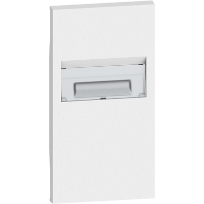 Enjoliveur Living Now pour balisage de plinthe 2 modules - blanc