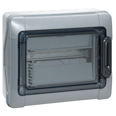 Coffret tanche Plexo 12 modules avec embouts  perforation directe prmonts