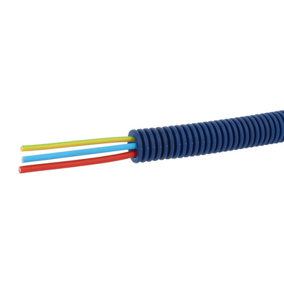 Conduit ICTA Chronofil 16mm courant fort 3x1,5mm bleu/rouge/vert-jaune
