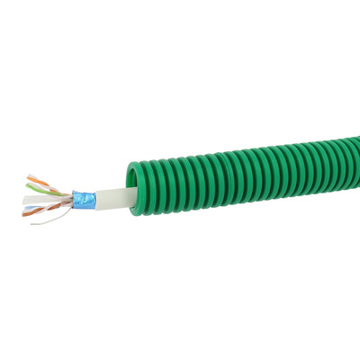 Conduit ICTA Chronofil 20mm pour courant faible FTP catgorie 6 - RAL6029