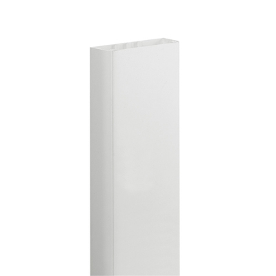 Goulotte 1 compartiment 50x105mm DLP monobloc avec couvercle 85mm - blanc