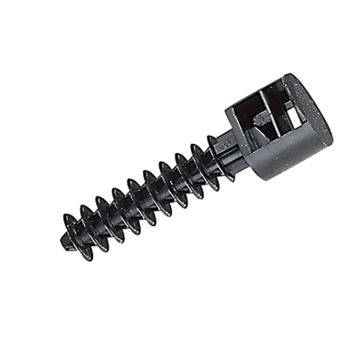 Legrand - Embase noire protge ultraviolets  cheville  cartement mural pour perage 8mm