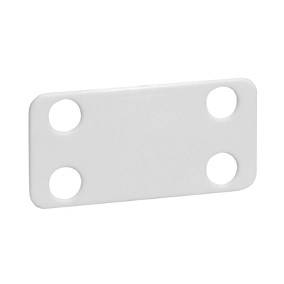 Legrand - Plaque d\'identification blanche Colring 38,5x19mm pour colliers largeur 4,6mm maxi