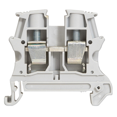 Legrand - Bloc de jonction de passage � vis Viking3 avec 1 jonction 1 entr�e 1 sortie section 10mm�  -  pas 10mm  -  gris