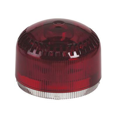 Feux  LED flash ou variation multisons 87dB  100dB  1m - 6 candelas - rouge