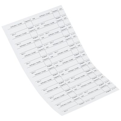 Etiquette de maintenance pour BAES , BAES + BAEH et BAEH