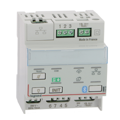 Tlcommande modulaire multifonctions connecte IP pour BAES et alarme incendie