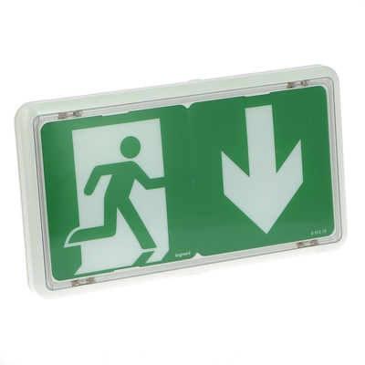 BAES+BAEH d'vacuation saillie  LEDs plastique IP43 IK07 SATI Connect