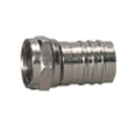 Fiche t�l�vision typeF m�le � sertir pour c�ble coaxial �7mm