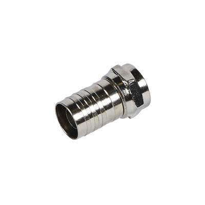 Fiche t�l�vision typeF m�le � sertir pour c�ble coaxial �7mm