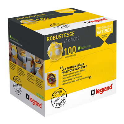 Distributeur de 100 botes Eco Batibox profondeur 40mm
