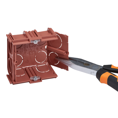 Legrand - Bo�te monoposte Batibox ma�onnerie carr�e 1 poste associable  -  profondeur 40mm