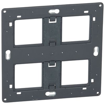 Legrand - Support � vis pour Mosaic , C�liane ou Soliroc pour 2x2 postes ou 2x4 � 5 modules