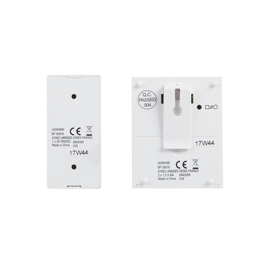 Kit carillon radio sans fil Essentiel - blanc