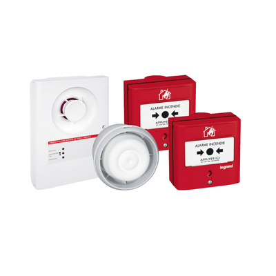 Legrand - Pr�t - � - poser tableau d\'alarme incendie de type4 avec alimentation secteur