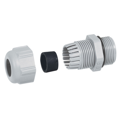 Presse-�toupe plastique IP68 PG 13 - gris RAL7035