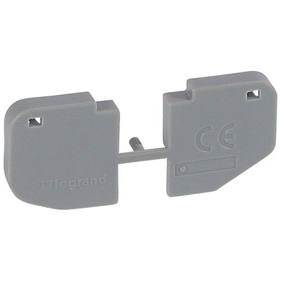 Jeu de 2 capots pour peigne d'alimentation t�trapolaire � vis