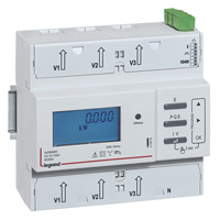 Compteur triphas� EMDX� - non MID - raccordement direct 125 A - 6 modules