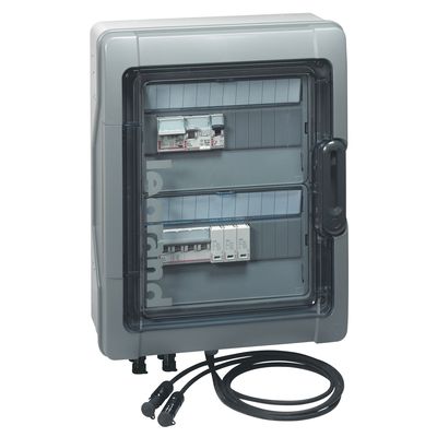 Coffret photovoltaque - IP65 - pr-cbl 3kWc DC + AC pour 1 ou 2 chanes