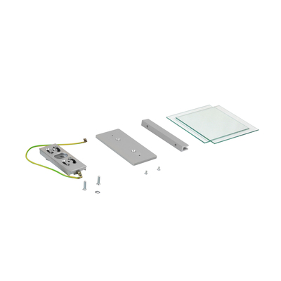 Support signaltique 150x150mm avec interface LOGIX