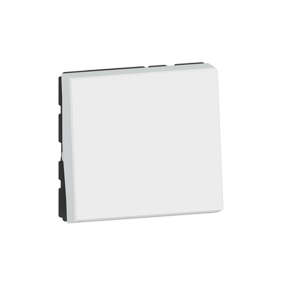 Legrand - Interrupteur ou va-et-vient 10AX 250V~ Mosaic Easy-Led 2 modules - blanc