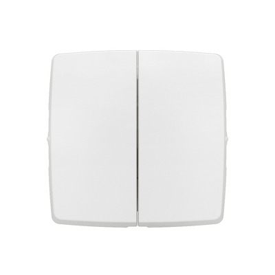 Transformeur double Appareillage Saillie composable blanc