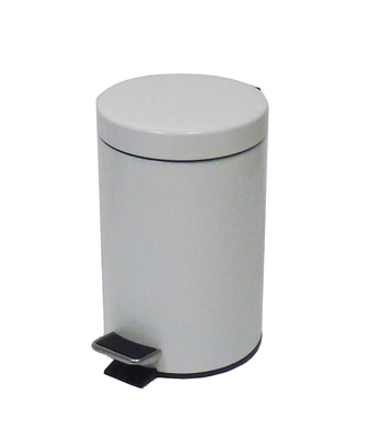 COLLECTEUR � p�dale 5L m�tal blanc